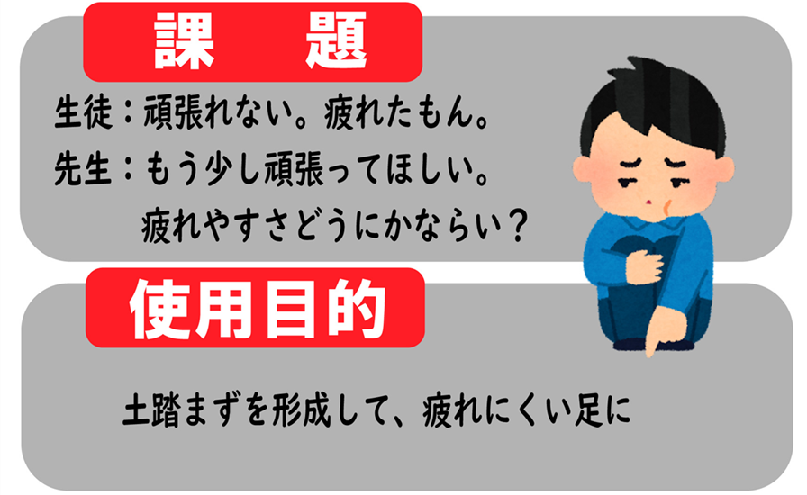 子供の姿勢矯正と歩き方矯正をすることで、疲れやすいさや、転びやすさの原因になる偏平足も改善される